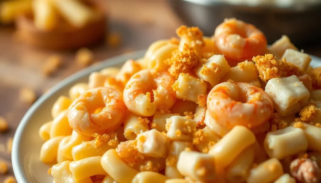 seafood mac and cheese recipe