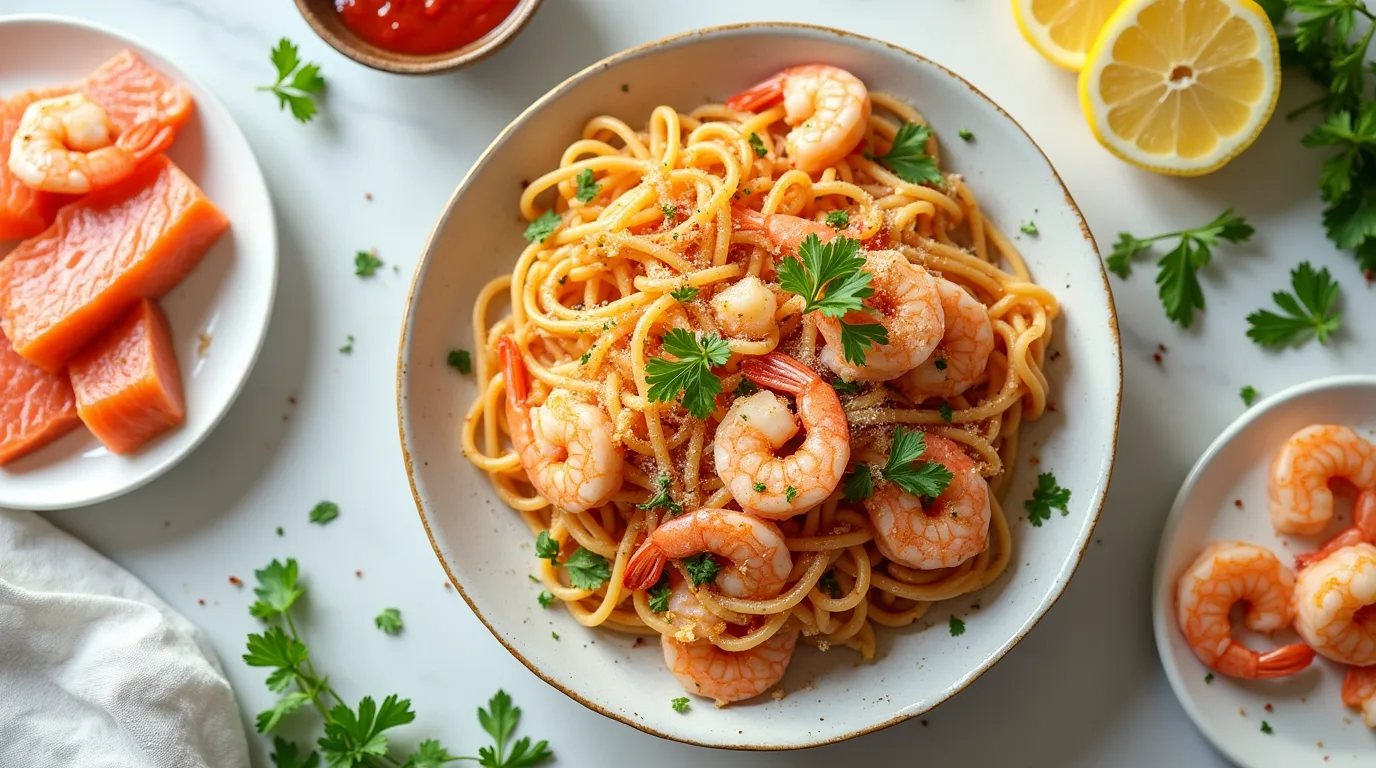 shrimp & salmon recipes