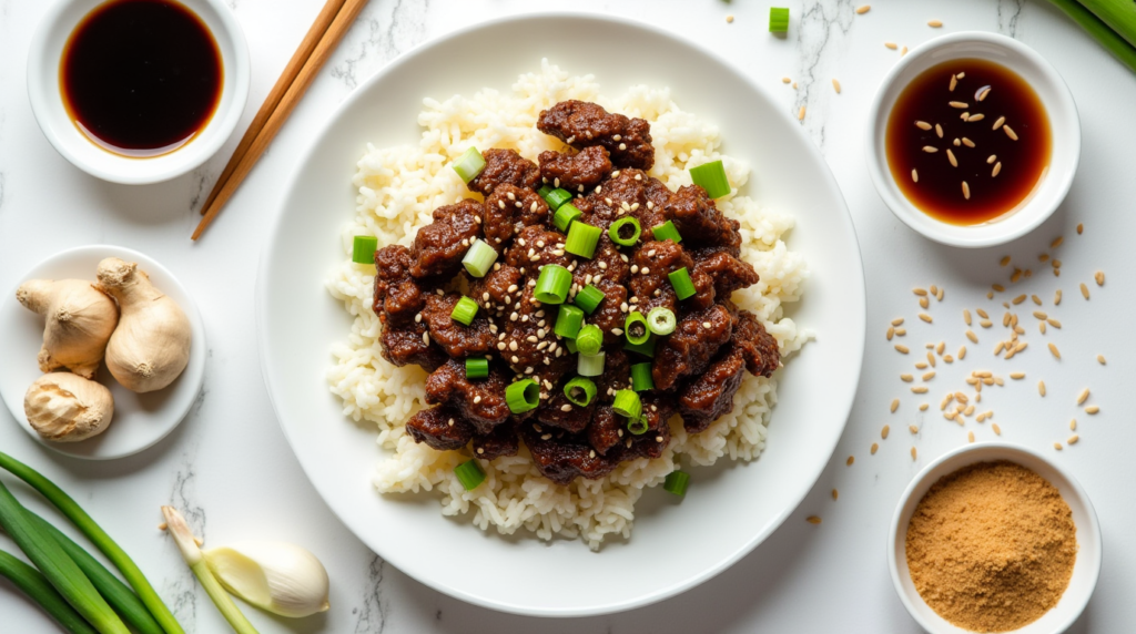 Mongolian Ground Beef Recipe