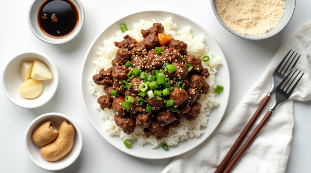 Mongolian Ground Beef Recipe
