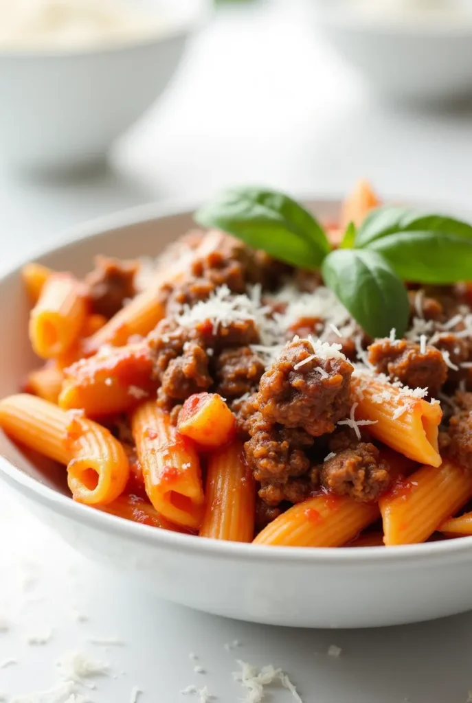 Penne Pasta Recipes With Ground Beef