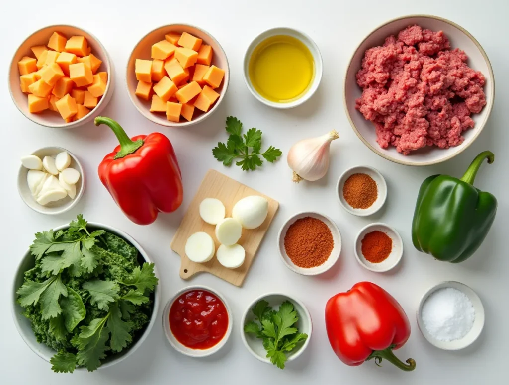 Recipes with Ground Beef and Sweet Potatoess