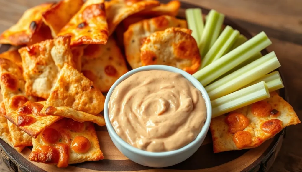 buffalo chicken dip dippers